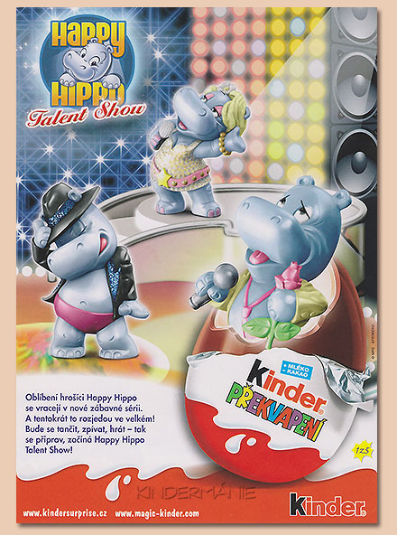 Happy Hippo Talent Show - letáček CZ