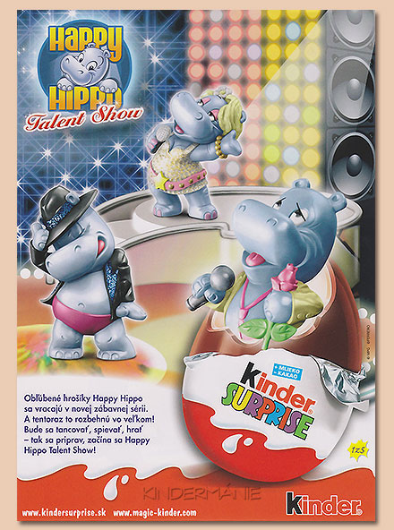Happy Hippo Talent Show - letáček SK