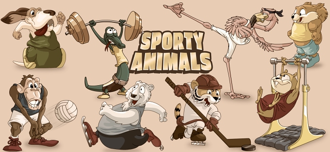 Sporty Animals