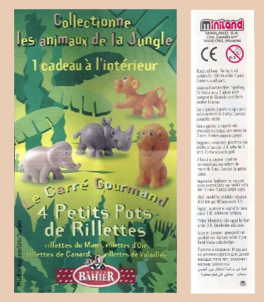 Les animaux de la Jungle - Bahier